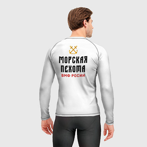 Мужской рашгард Морская Пехота ВМФ / 3D-принт – фото 4