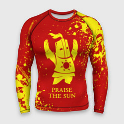 Рашгард мужской Praise the sun - dark souls, цвет: 3D-принт