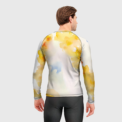 Мужской рашгард Ведьмак нарисованный красками / 3D-принт – фото 4