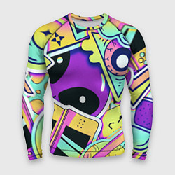 Рашгард мужской Пришелец, цвет: 3D-принт