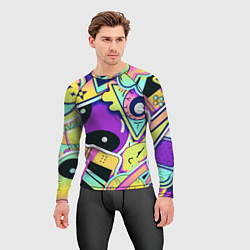 Рашгард мужской Пришелец, цвет: 3D-принт — фото 2