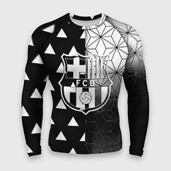 Мужской рашгард Barcelona geometry black