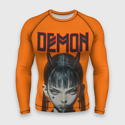 Рашгард мужской Девушка демон, цвет: 3D-принт