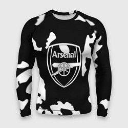 Рашгард мужской Арсенал камуфляжные краски, цвет: 3D-принт