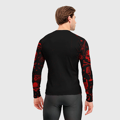 Мужской рашгард Pantera рок группа / 3D-принт – фото 4