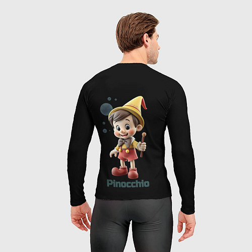 Мужской рашгард Pinocchio / 3D-принт – фото 4