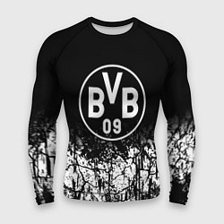 Мужской рашгард Боруссиа текстура земли