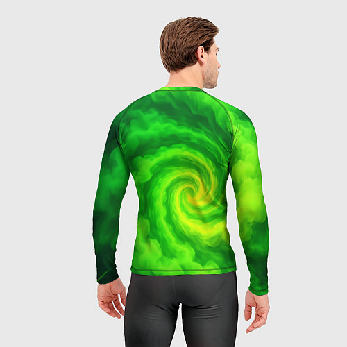 Мужской рашгард Дорожный воин - байк с шипами / 3D-принт – фото 4