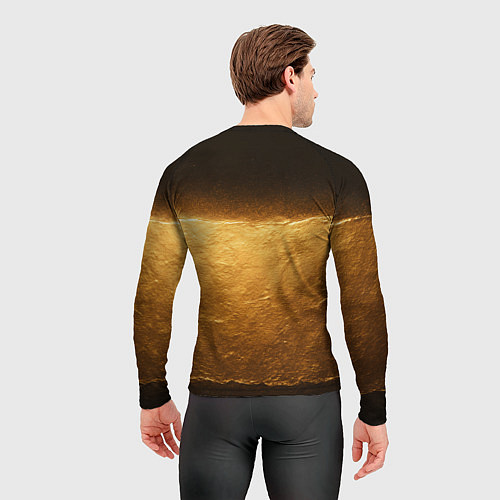 Мужской рашгард Fortnite золотой Мидас / 3D-принт – фото 4