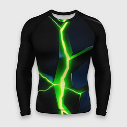 Мужской рашгард Neon green glow
