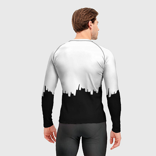 Мужской рашгард Bayern Mnchen пиксели / 3D-принт – фото 4