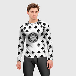 Рашгард мужской Bayern Mnchen пики, цвет: 3D-принт — фото 2