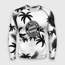 Рашгард мужской Бавария Мюнхен тропики, цвет: 3D-принт