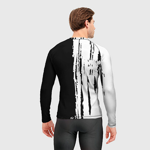 Мужской рашгард Tottenham Hotspur белые краски / 3D-принт – фото 4