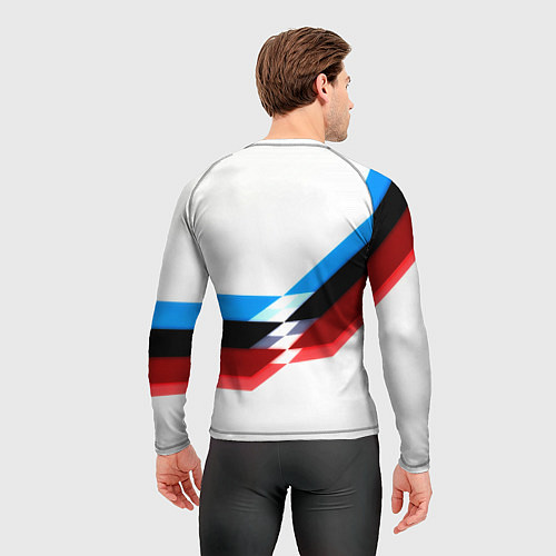 Мужской рашгард Бавария Мюнхен геометрия спорт / 3D-принт – фото 4