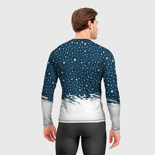 Мужской рашгард Кот Бендер и огненный конь - 2026 / 3D-принт – фото 4