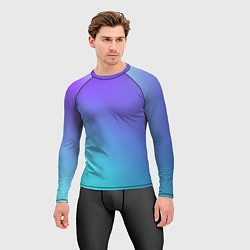 Рашгард мужской Color multi-colored gradient, цвет: 3D-принт — фото 2