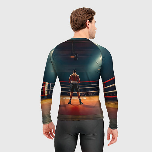 Мужской рашгард Чемпион на ринге / 3D-принт – фото 4