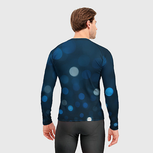 Мужской рашгард Дем Мороз и новогодняя гирлянда / 3D-принт – фото 4