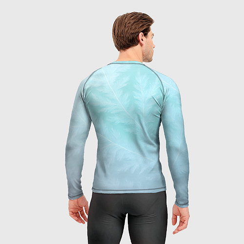 Мужской рашгард Салат Под шубой на новогодней лошади 2026 / 3D-принт – фото 4