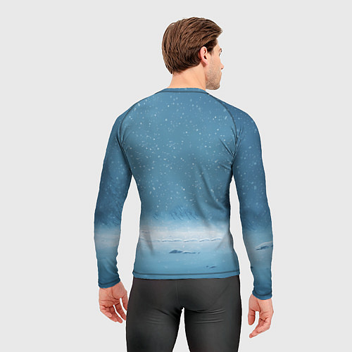 Мужской рашгард Удивленная забавная лошадка / 3D-принт – фото 4