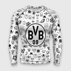 Мужской рашгард Borussia game pattern