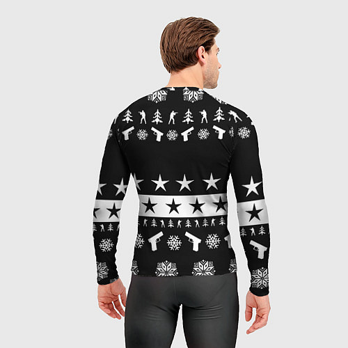 Мужской рашгард Borussia x counter strike / 3D-принт – фото 4