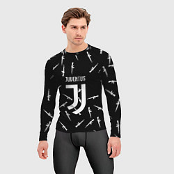 Рашгард мужской Ювентус армейский стиль, цвет: 3D-принт — фото 2