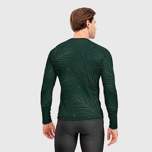 Мужской рашгард Ошибка 404 Новогоднее настроение не найдено / 3D-принт – фото 4