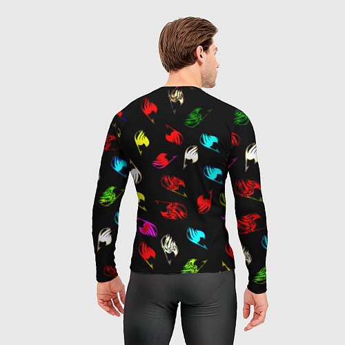 Мужской рашгард Borussia хвост феи неон / 3D-принт – фото 4