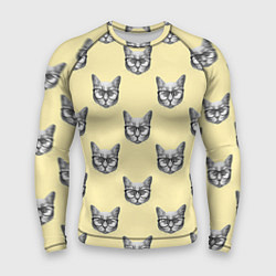 Рашгард мужской Котик, цвет: 3D-принт