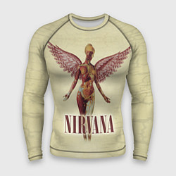 Рашгард мужской Nirvana Angel, цвет: 3D-принт