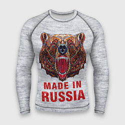 Рашгард мужской Bear: Made in Russia, цвет: 3D-принт