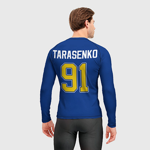 Мужской рашгард St Louis Blues: Tarasenko 91 / 3D-принт – фото 4