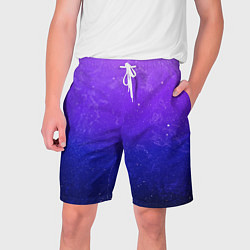 Шорты на шнурке мужские Звёздное небо, цвет: 3D-принт