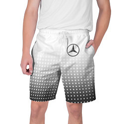 Шорты на шнурке мужские Mercedes-Benz, цвет: 3D-принт