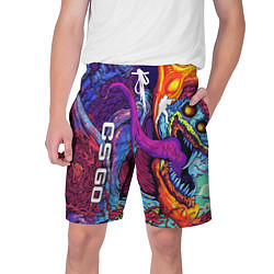 Шорты на шнурке мужские CS GO, цвет: 3D-принт