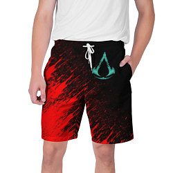 Шорты на шнурке мужские Assassins Creed Valhalla, цвет: 3D-принт