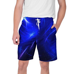 Шорты на шнурке мужские Космический вихрь, цвет: 3D-принт