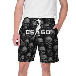 Шорты на шнурке мужские CS:GO Catacombs Катакомбы, цвет: 3D-принт