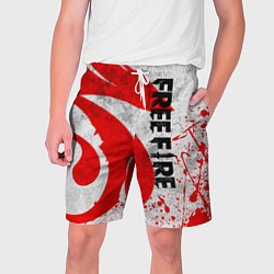 Шорты на шнурке мужские GARENA FREE FIRE ЛОГО ИГРЫ, ДРАКОН, цвет: 3D-принт