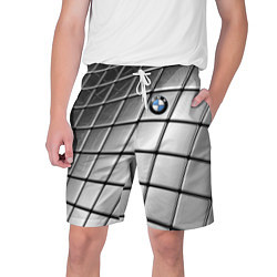 Шорты на шнурке мужские BMW pattern 2022, цвет: 3D-принт