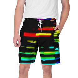 Мужские шорты Color fashion glitch