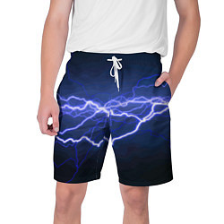 Шорты на шнурке мужские Lightning Fashion 2025 Neon, цвет: 3D-принт