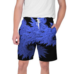 Мужские шорты Абстрактный морозный узор Abstract frost pattern