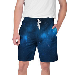 Шорты на шнурке мужские Космическая ночь, цвет: 3D-принт