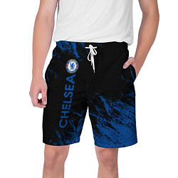 Шорты на шнурке мужские Chelsea текстура, цвет: 3D-принт