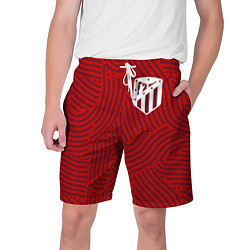 Мужские шорты Atletico Madrid отпечатки