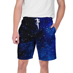 Шорты на шнурке мужские Чистое звездное небо, цвет: 3D-принт