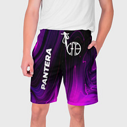 Мужские шорты Pantera violet plasma